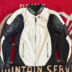 Vintage Sedici leather Moto jacket